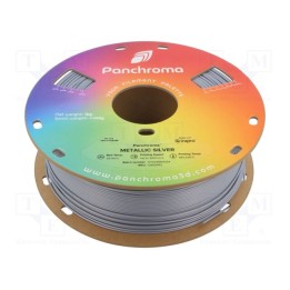 Filamento: PLA 1,75mm metallic silver 190÷230°C 1kg