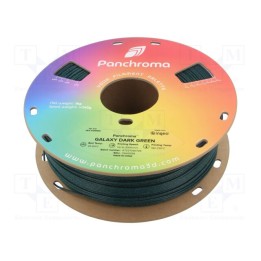 Filamento: PLA 1,75mm galaxy dark green 190÷230°C 1kg