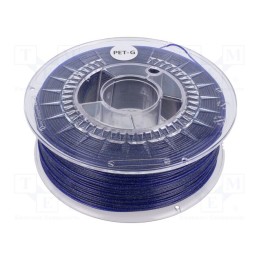 Filamento: PET-G Ø: 1,75mm azul 220÷250°C 1kg