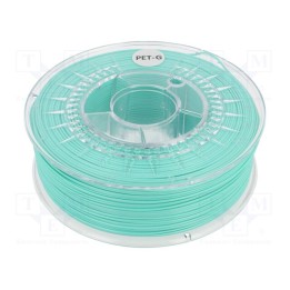 Filamento: PET-G Ø: 1,75mm hortelã 220÷250°C 1kg