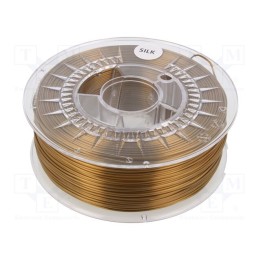 Filamento: SILK Ø: 1,75mm bronze 225÷245°C 1kg