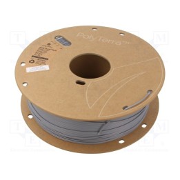 Filamento: PLA 1,75mm fossil grey 190÷230°C 1kg PolyTerra™