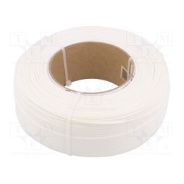 Filamento: PLA 1,75mm branca 190÷225°C 1kg
