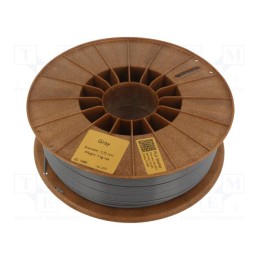 Filamento: PLA 1,75mm cinzenta 190÷225°C 1kg