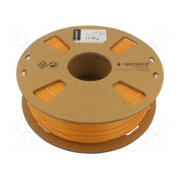 Filamento: PLA+ 1,75mm dourado 195÷235°C 1kg