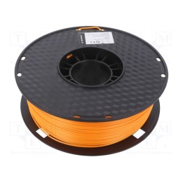 Filamento: PLA+ 1,75mm laranja 195÷235°C 1kg