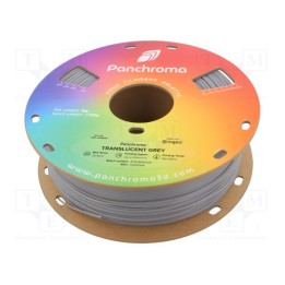 Filamento: PLA 1,75mm translucent grey 190÷230°C 1kg