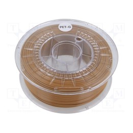 Filamento: PET-G Ø: 1,75mm castanho-claro 220÷250°C 1kg
