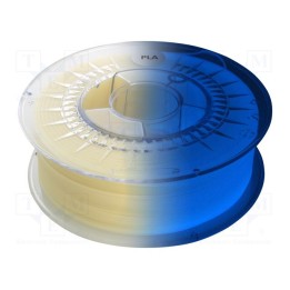 Filamento: PLA Ø: 1,75mm azul escuro 200÷235°C 1kg