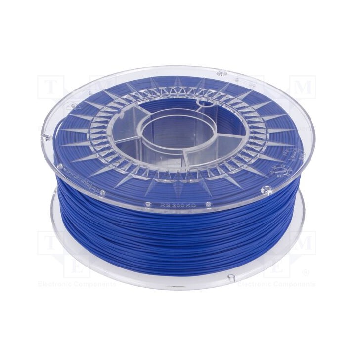 Filamento: PLA Ø: 1,75mm azul 200÷235°C 1kg