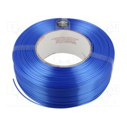 Filamento: PLA SILK 1,75mm azul 195÷225°C 1kg