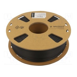 Filamento: PLA 1,75mm carbon 190÷220°C 800g