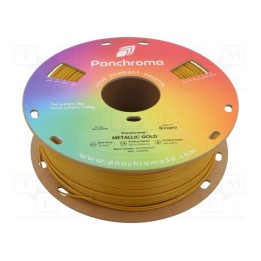Filamento: PLA 1,75mm metallic gold 190÷230°C 1kg Panchroma™