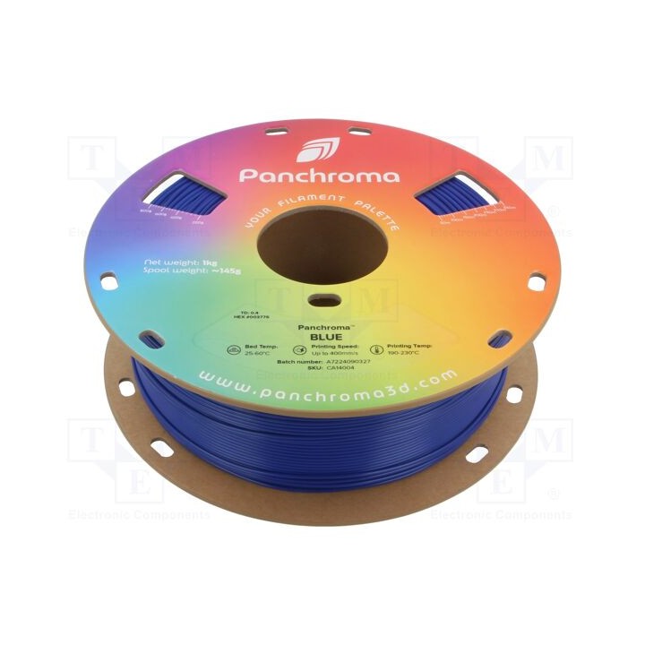 Filamento: CoPE 1,75mm azul 190÷230°C 1kg Panchroma™