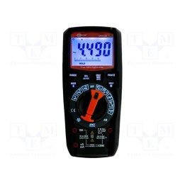 Multímetro digital Bluetooth LCD (6000) VDC: 0÷1kV VAC: 0÷1kV