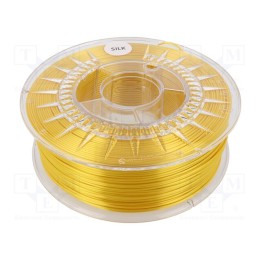 Filamento: SILK Ø: 1,75mm ouro claro 225÷245°C 1kg