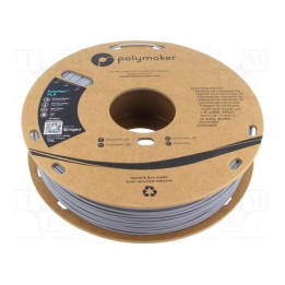 Filamento: PLA Tough 1,75mm cinzenta 190÷230°C 750g PolyMax™