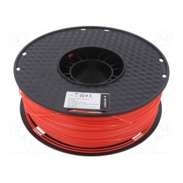 Filamento: HIPS 1,75mm vermelho 1kg