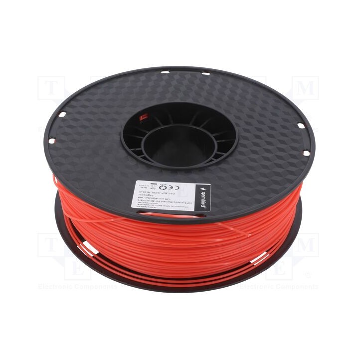 Filamento: HIPS 1,75mm vermelho 1kg