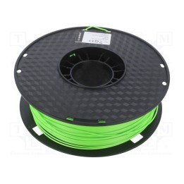 Filamento: PLA+ 1,75mm verde 195÷235°C 1kg