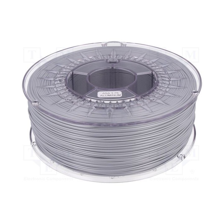 Filamento: ASA Ø: 1,75mm em alumínio 230÷240°C 1kg solúvel