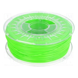 Filamento: PLA Ø: 1,75mm verde (claro) 200÷235°C 1kg