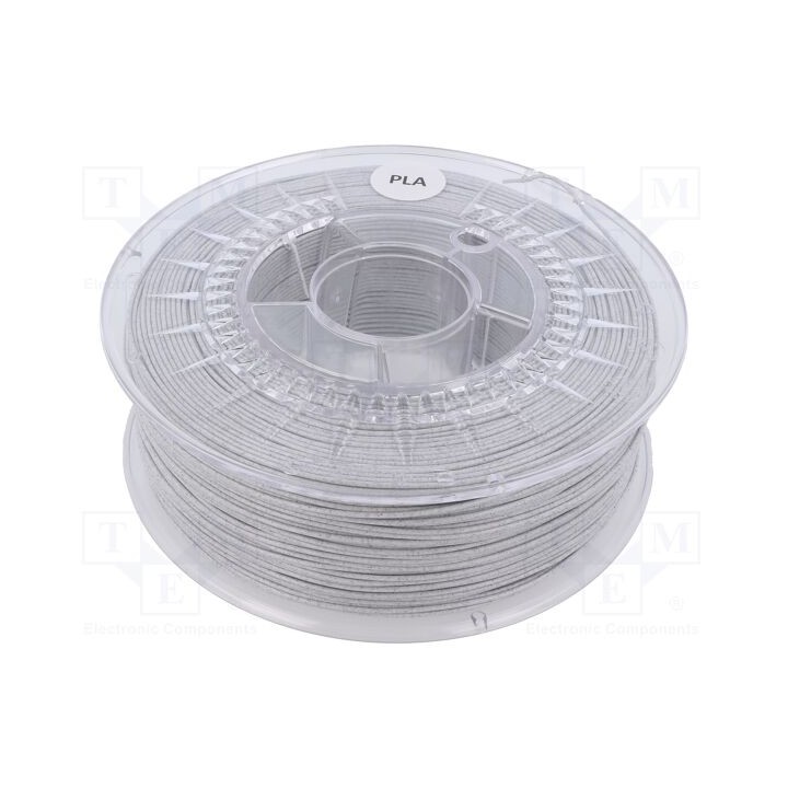 Filamento: PLA Ø: 1,75mm mármore escuro 200÷235°C 1kg