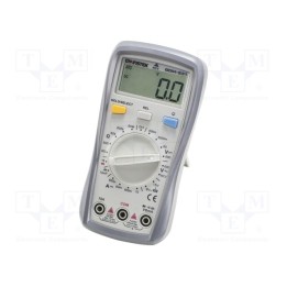 Multímetro digital LCD (6000) VDC: 600mV,6000mV,60V,600V