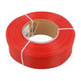 Filamento: PLA 1,75mm vermelho 185÷225°C 1kg