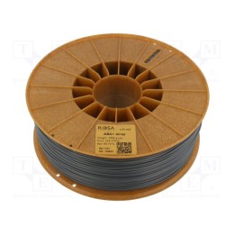 Filamento: ABS+ 1,75mm cinzenta 230÷270°C 1kg