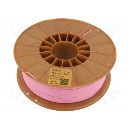 Filamento: PLA Pastle 1,75mm cor-de-rosa 185÷225°C 1kg