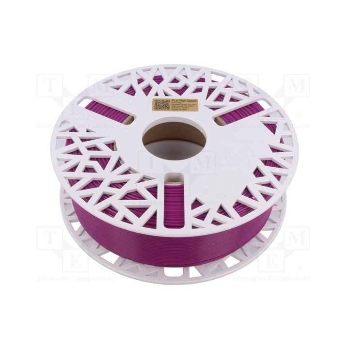 Filamento: PLA High Speed 1,75mm roxo 180÷240°C 1kg