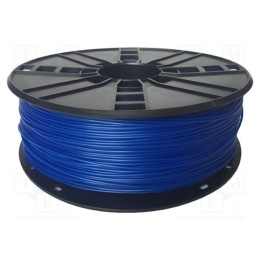 Filamento: TPE 1,75mm azul 190÷240°C 1kg flexível