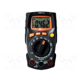 Multímetro digital Bluetooth LCD (4000) VDC: 0÷600V True RMS