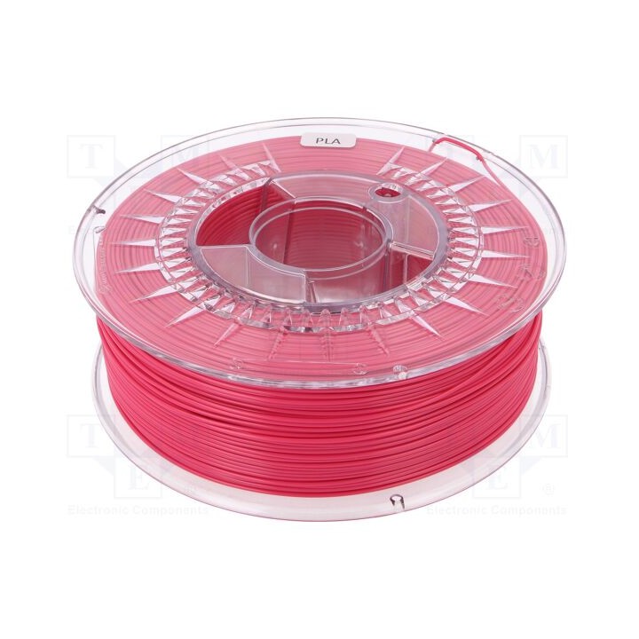 Filamento: PLA Ø: 1,75mm cor-de-rosa claro 200÷235°C 1kg