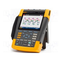 Escopómetro 500MHz 8bit a cores,LCD Ch: 4 5Gsps 10kpts/ch
