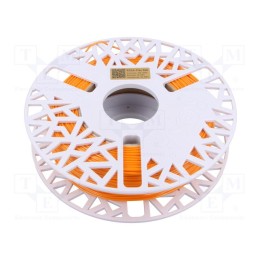 Filamento: ROSA-FLEX 96A 1,75mm laranja 210÷250°C 500g