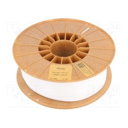 Filamento: PET-G 1,75mm branca 220÷250°C 1kg