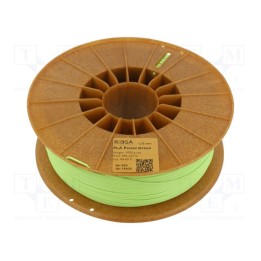Filamento: PLA Pastle 1,75mm verde 185÷225°C 1kg