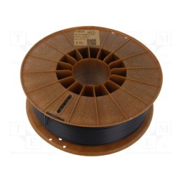 Filamento: PET-G FR V0 1,75mm preta 230÷260°C 1kg