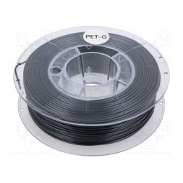 Filamento: PET-G Ø: 1,75mm aço escuro 220÷250°C 330g