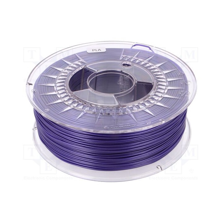Filamento: PLA Ø: 1,75mm roxo 200÷235°C 1kg