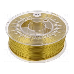 Filamento: SILK Ø: 1,75mm dourado 225÷245°C 1kg