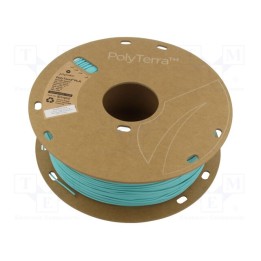 Filamento: PLA 1,75mm arctic teal 190÷230°C 1kg PolyTerra™