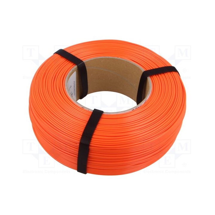 Filamento: PET-G 1,75mm laranja 220÷250°C 1kg
