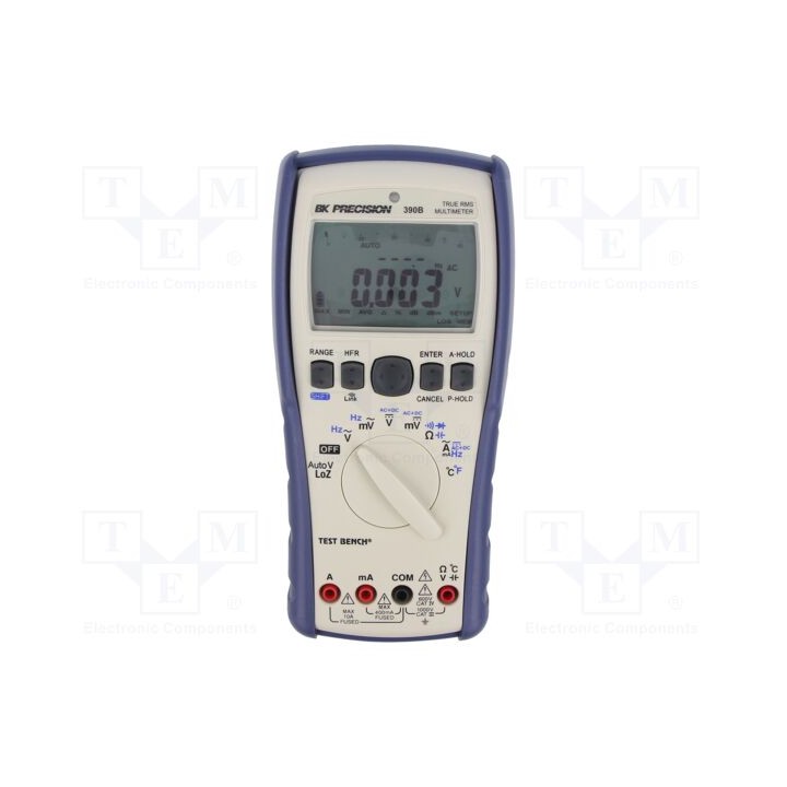 Multímetro digital Bluetooth,USB LCD (40000) 10x/s Ilum: sim