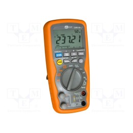 Multímetro digital LCD VDC: 0÷1kV VAC: 0÷1kV I DC: 0÷10A 0÷40MΩ