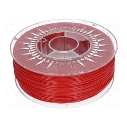 Filamento: ABS+ Ø: 1,75mm vermelho 230÷240°C 1kg