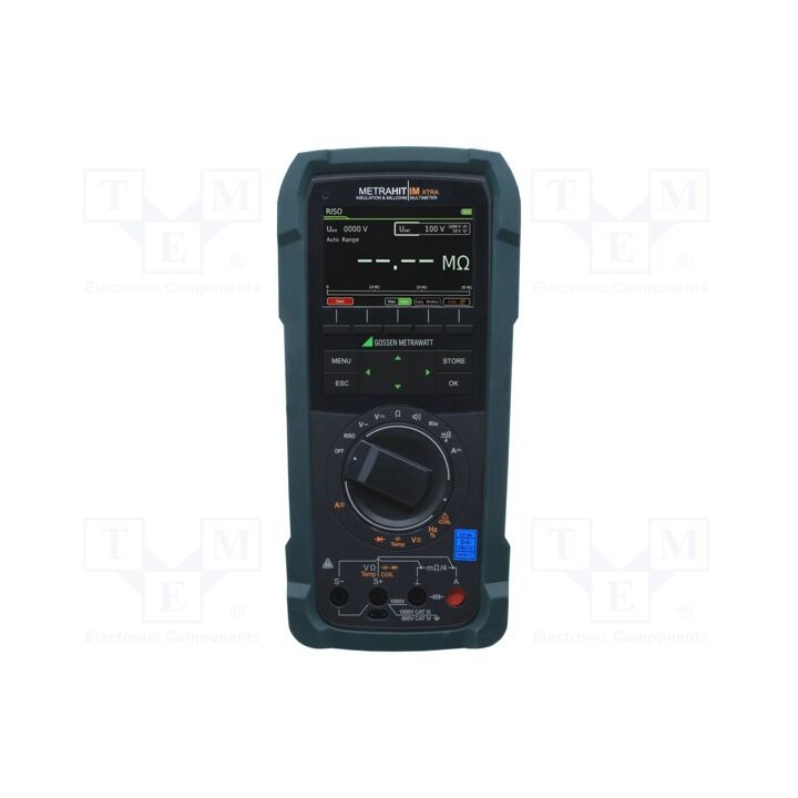 Multímetro digital Bluetooth,WLAN a cores,LCD TFT 3,5" IP52