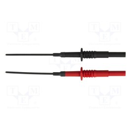 Conjunto de sondas de medição preta,vermelho 1A Ø: 2,3mm